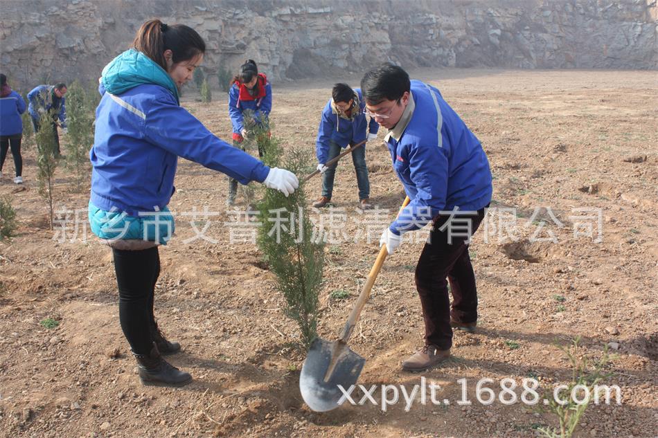 艾普利鳳凰山植樹(shù)，為美麗新鄉(xiāng)添新綠(圖2)